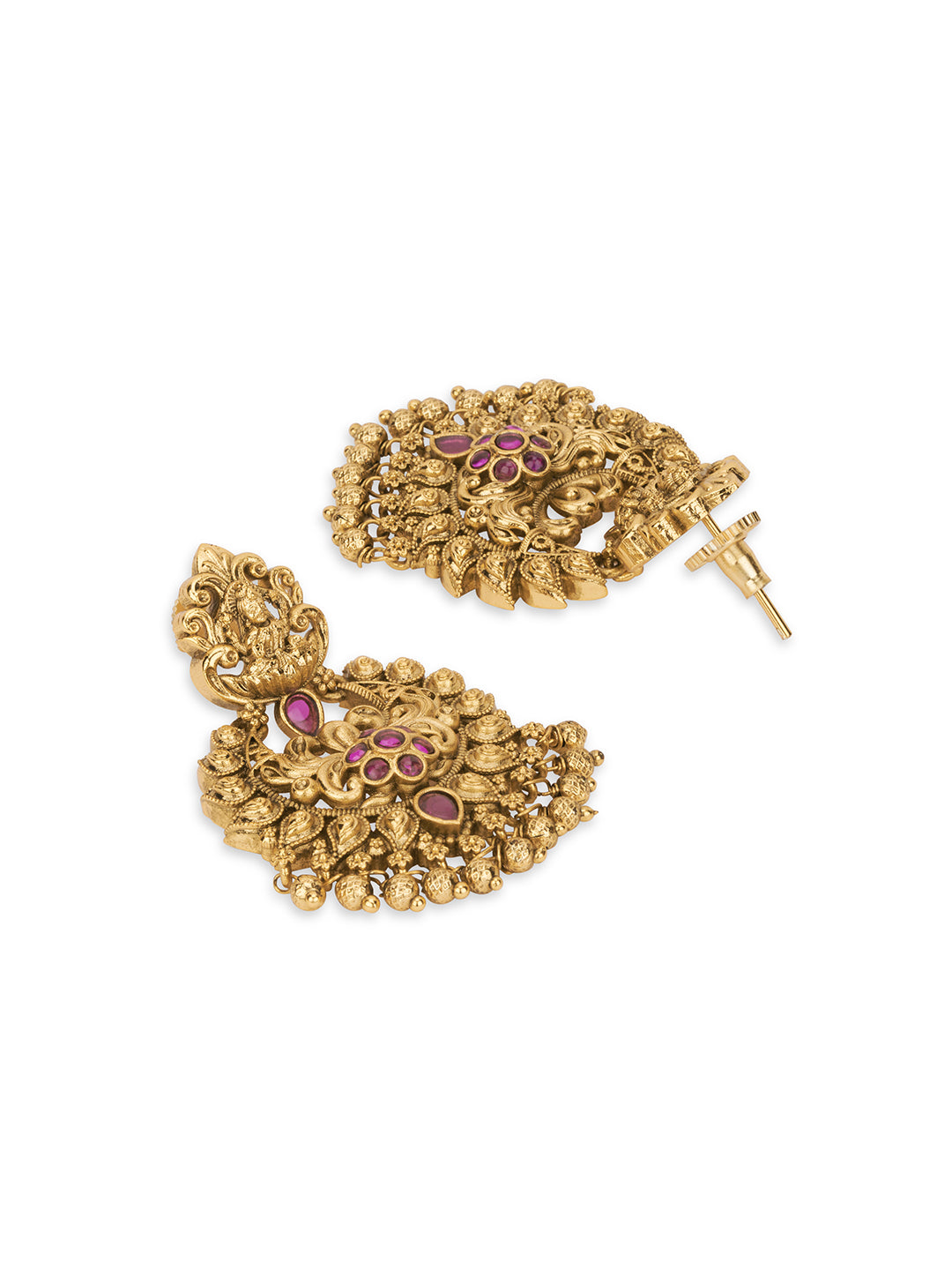 Sacred Swan Temple Earrings