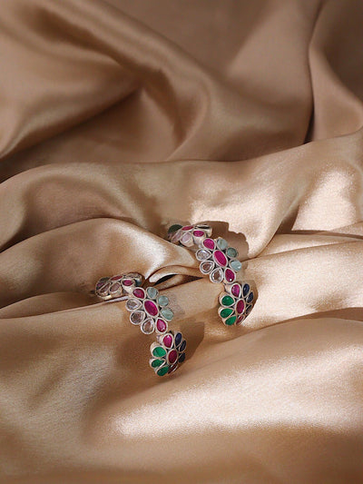 The Gypsy Blooming Bali Oxidised Earrings - Curio Cottage The Gypsy Blooming Bali Oxidised Earrings