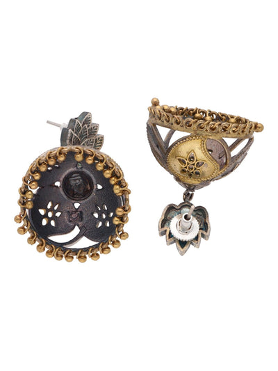 The Gypsy Jade jhumki Earrings 