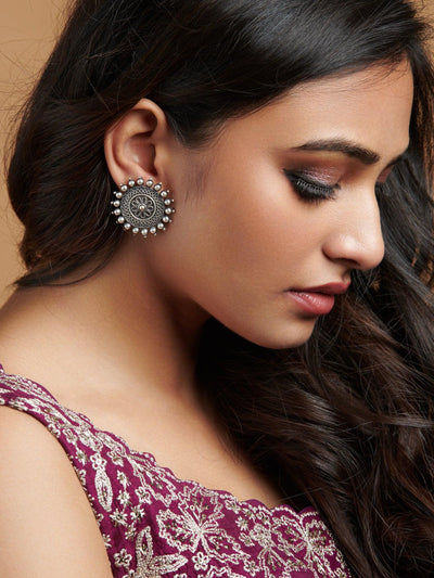 Buy Modern Diamond and Rose Gold Earrings Online | ORRA