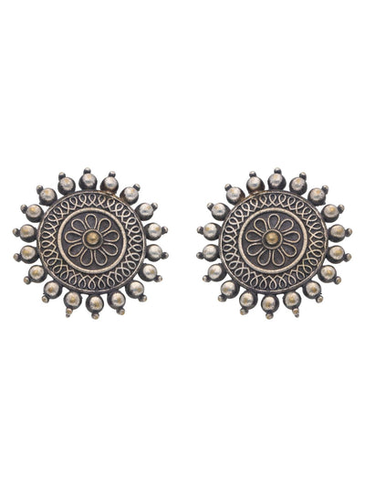 The Gypsy Floral Chakra Stud Earrings 