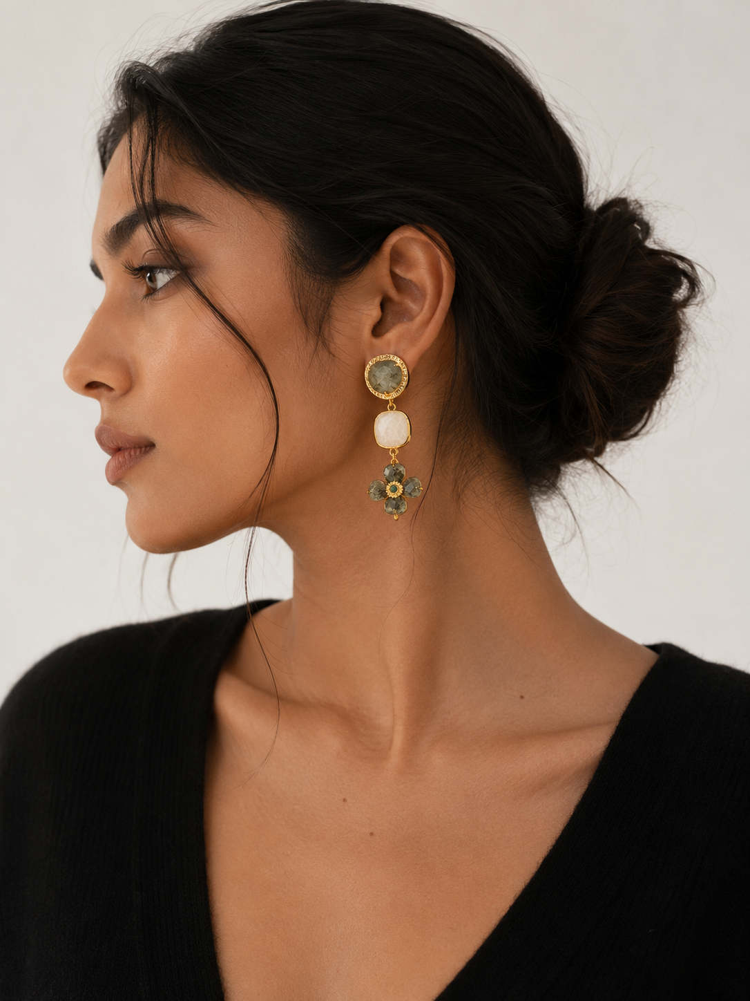 Pretty Petal Dangler Earrings