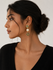Pretty Petal Dangler Earrings