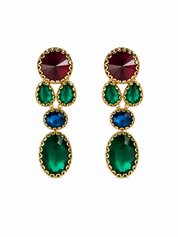 Enchanted Emerald Green Earrings