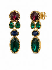 Enchanted Emerald Green Earrings