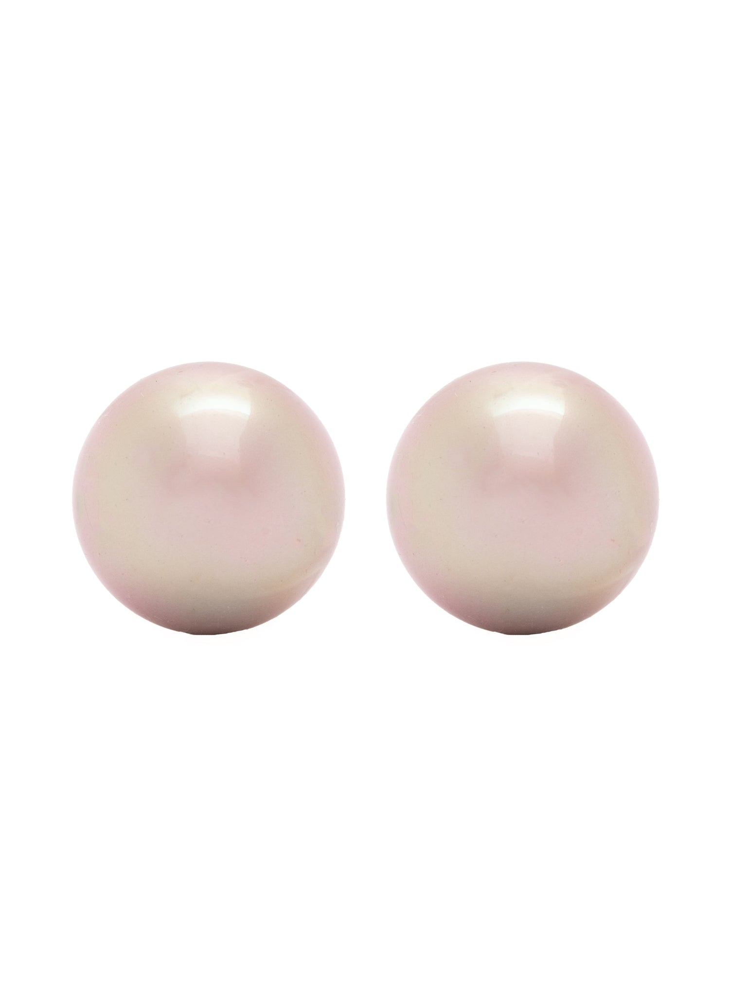 The Pearl Story - Champagne Pearl Stud Earrings 