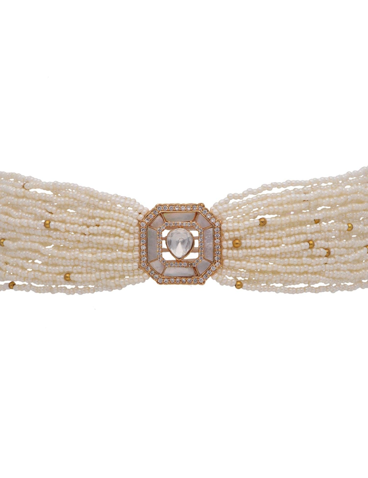 String of Pearls Choker Necklace