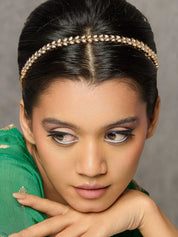 Enchanted Ivy Kundan Necklace/Sheeshphool