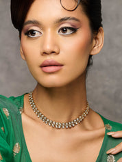 Enchanted Ivy Kundan Necklace/Sheeshphool