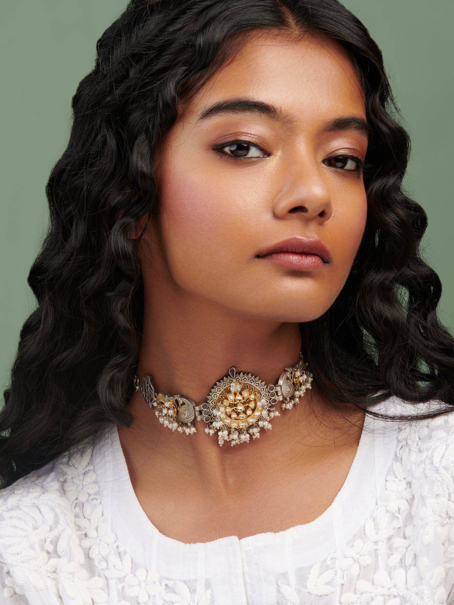 The Gypsy Mor and Moon Choker Necklace 