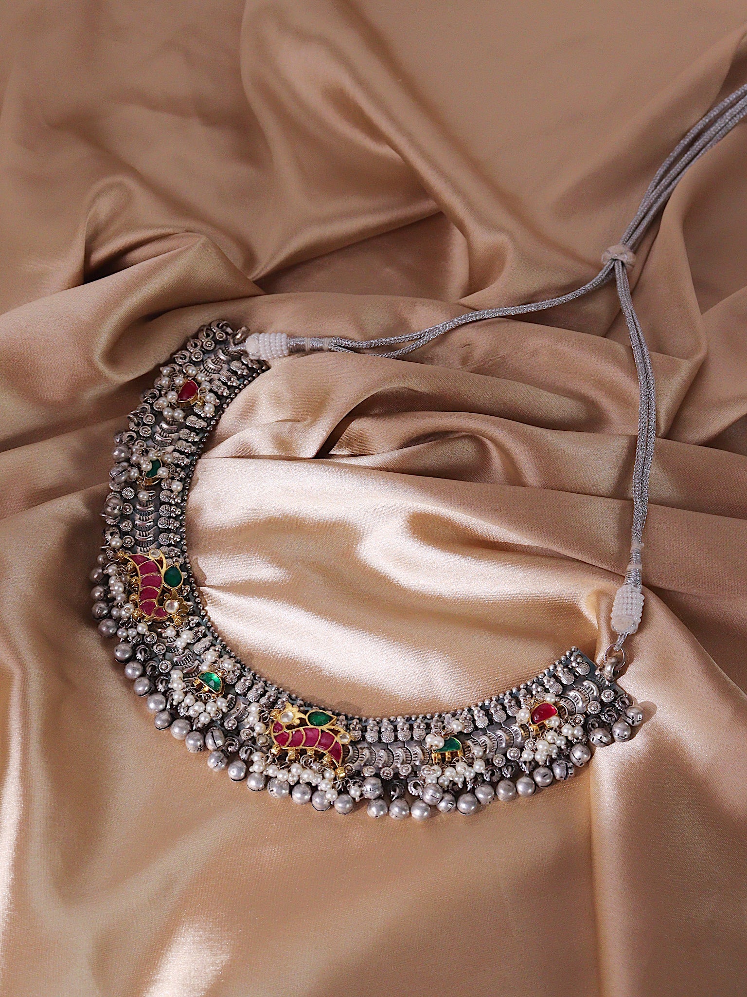 The Gypsy Ghungroo Glare Necklace 