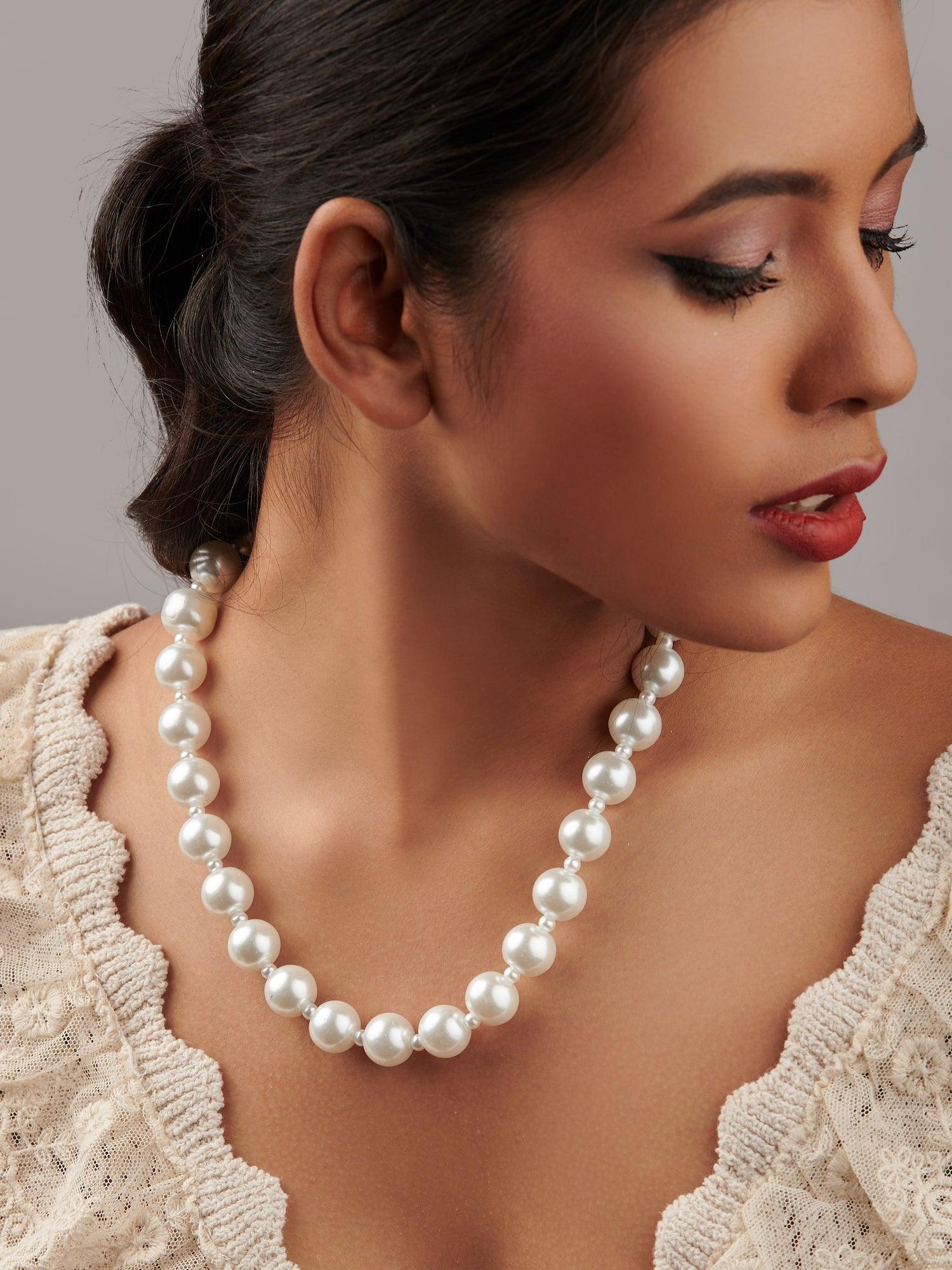  The Pearl Story - Garland of Pearl Necklace