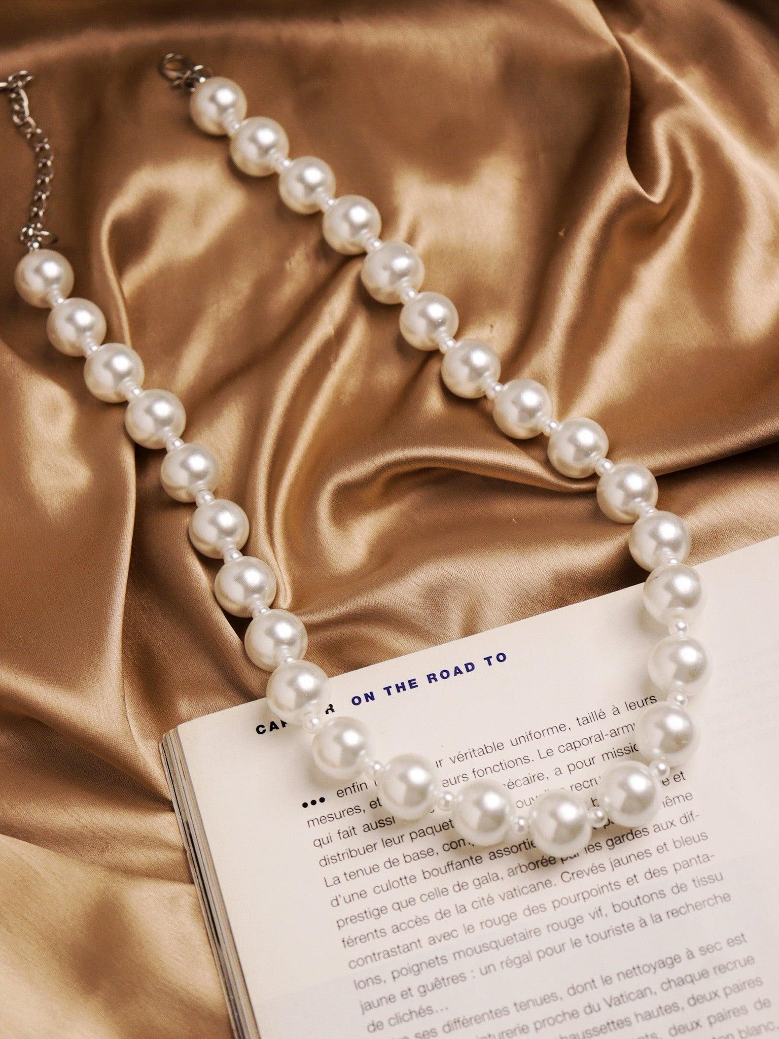 The Pearl Story - Garland of Pearl Necklace 