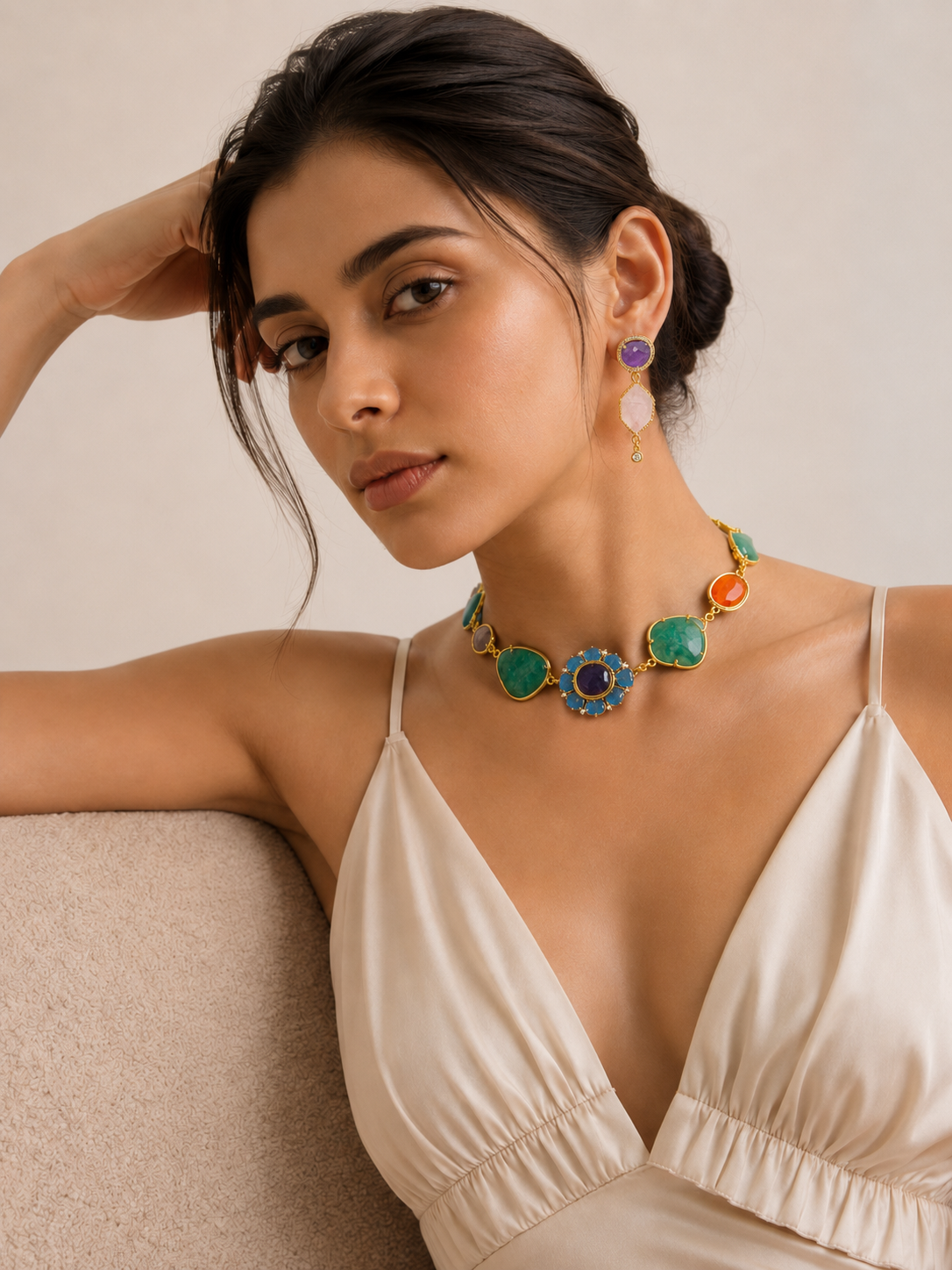 Mystic Gem Necklace Set