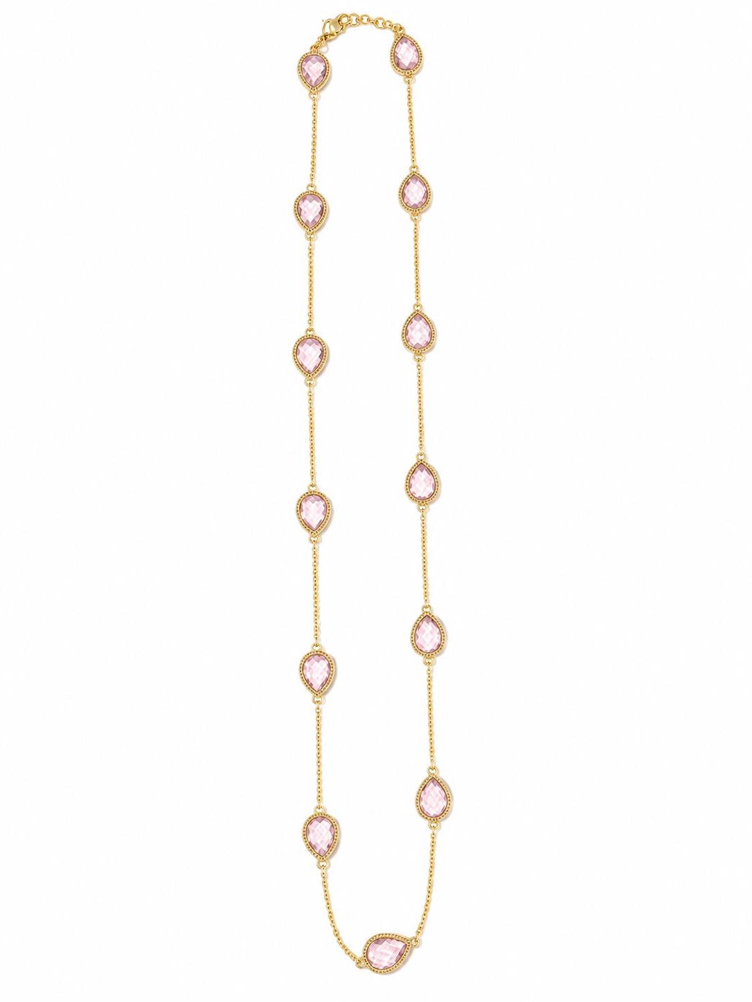 Trail of Pink Whispers Necklace