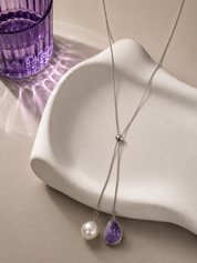Pearl Meets Purple Lariat
