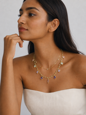 Spring Bling Layered Necklace