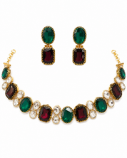 Crimson Forest Necklace Set
