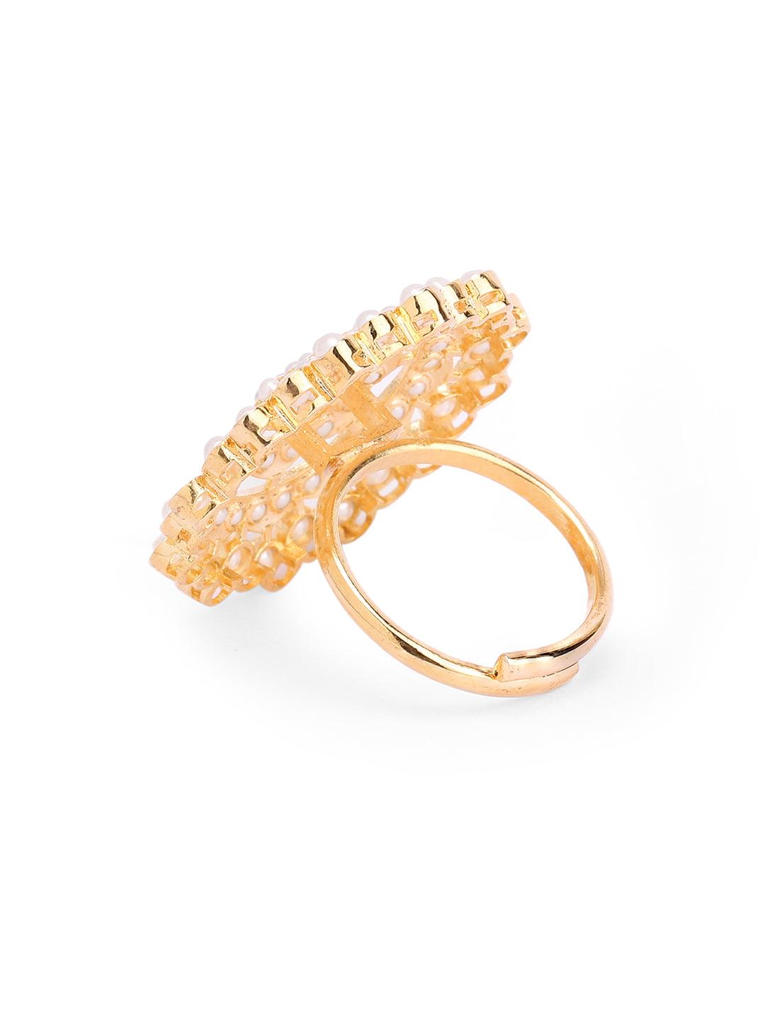 Pearl Ring For Women & Girls