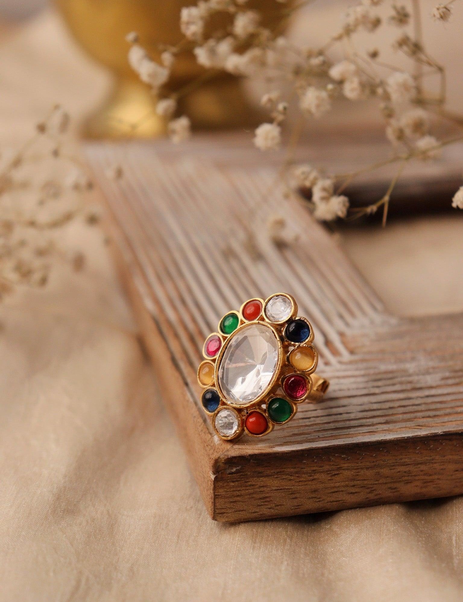 Kundan Ring