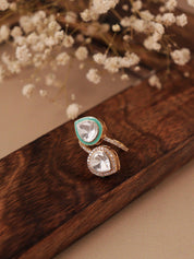 Turquoise Enamel Ring