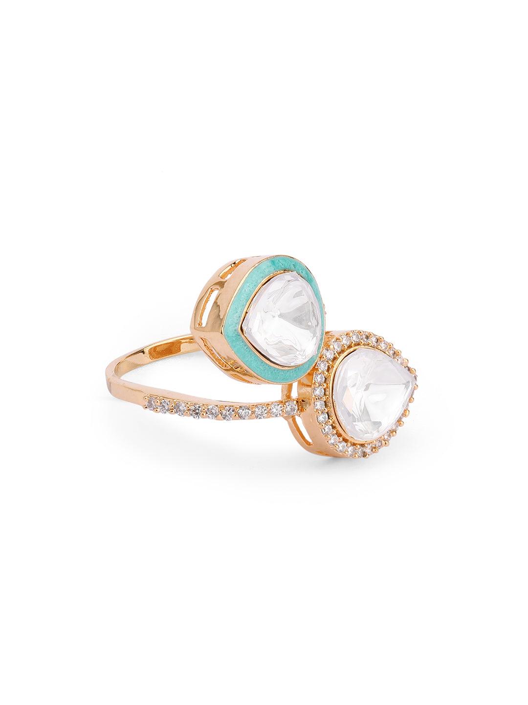 Gold & Blue Ring
