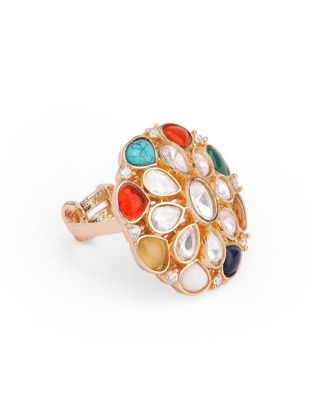 Navratna Ring Gold