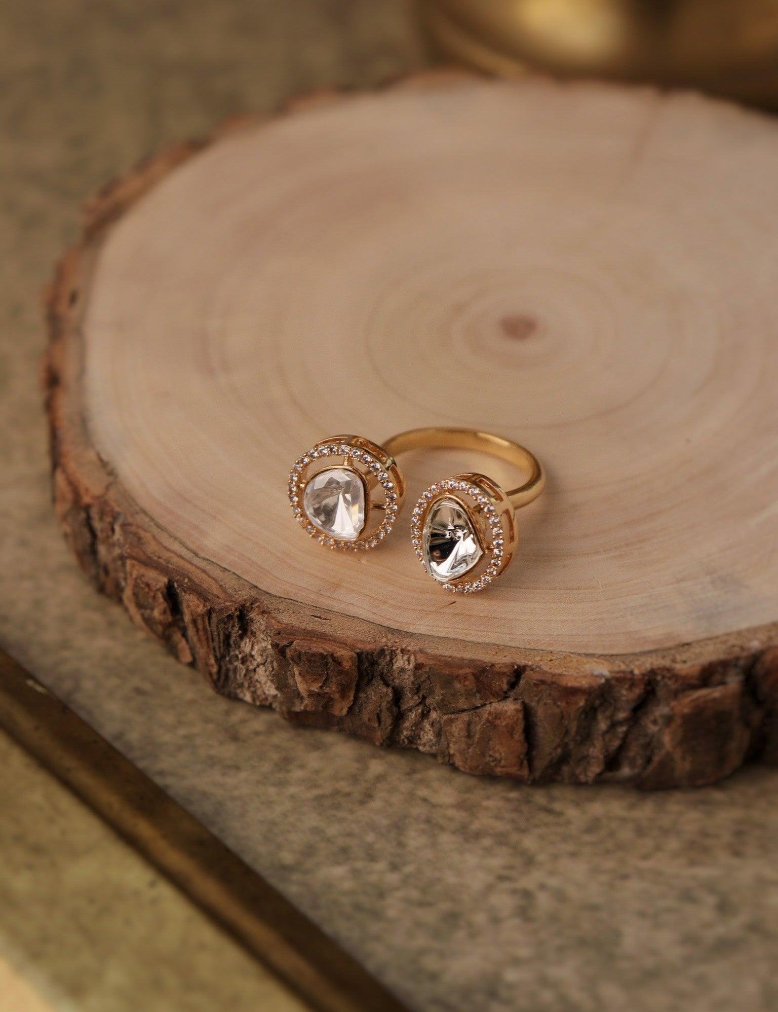 Kundan Ring For Women