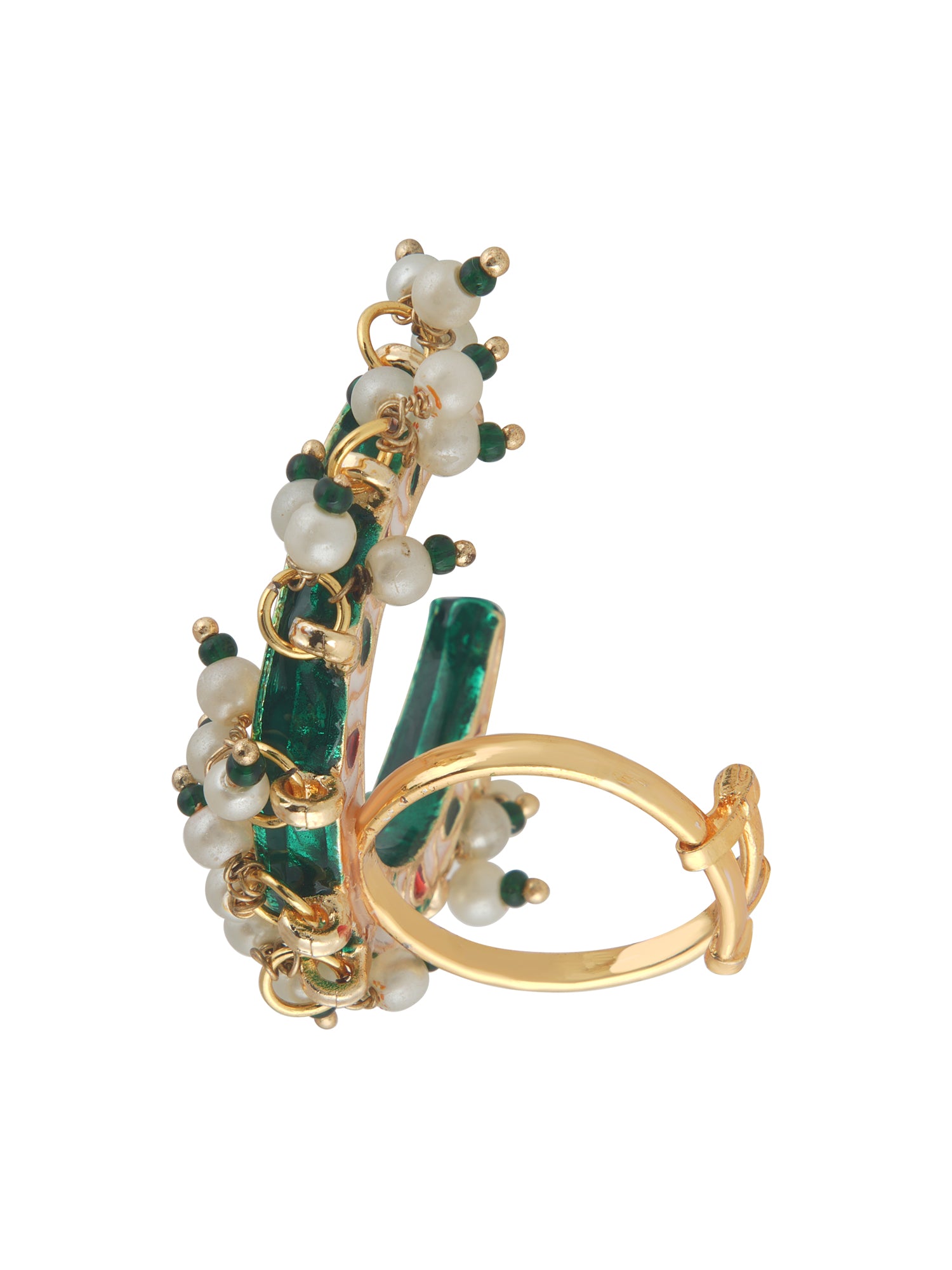 Meiraa Kundan Chand Ring