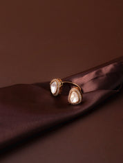 Meiraa Kundan Duo Ring