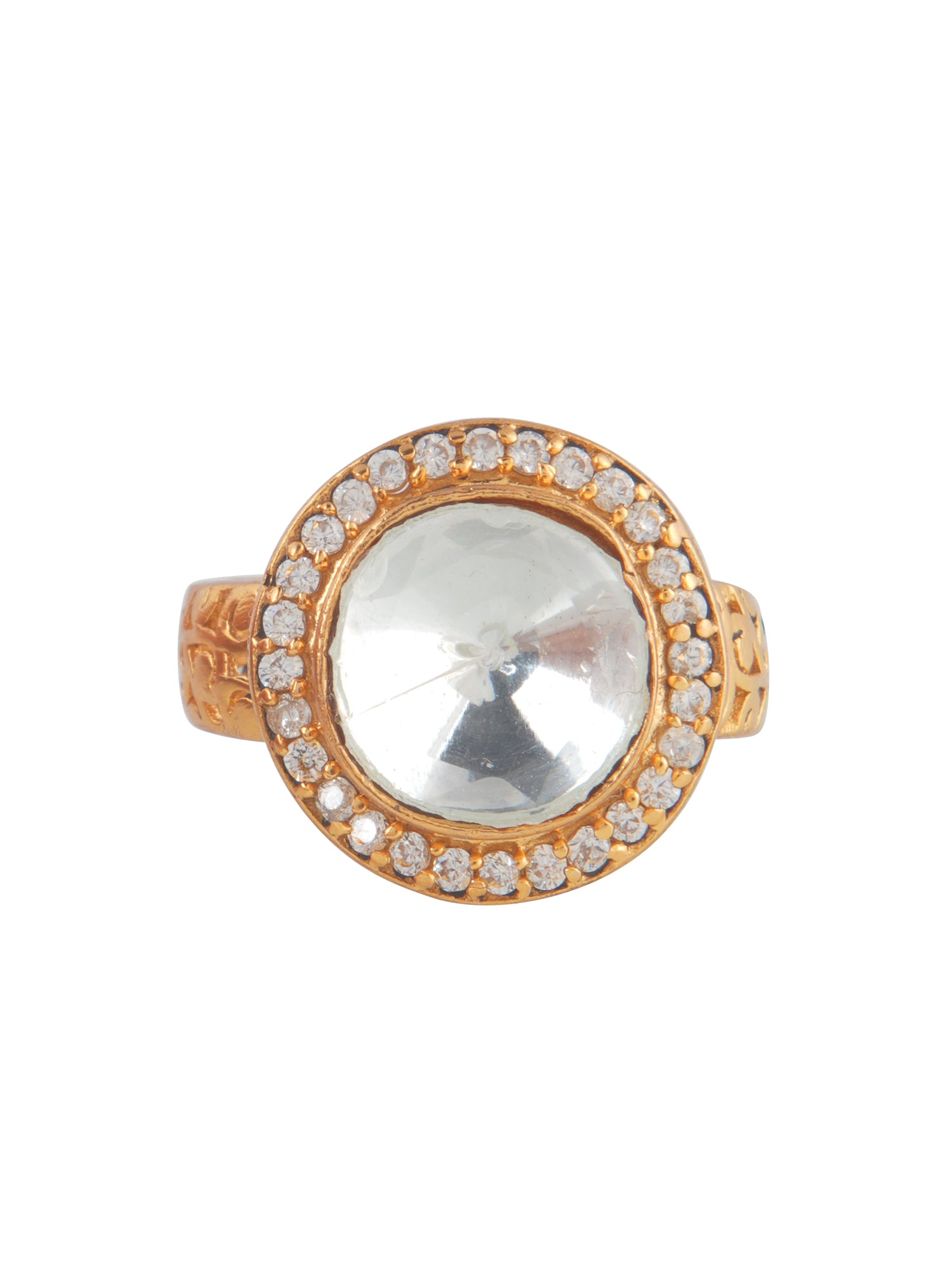 Meiraa Brilliance of Polki Ring