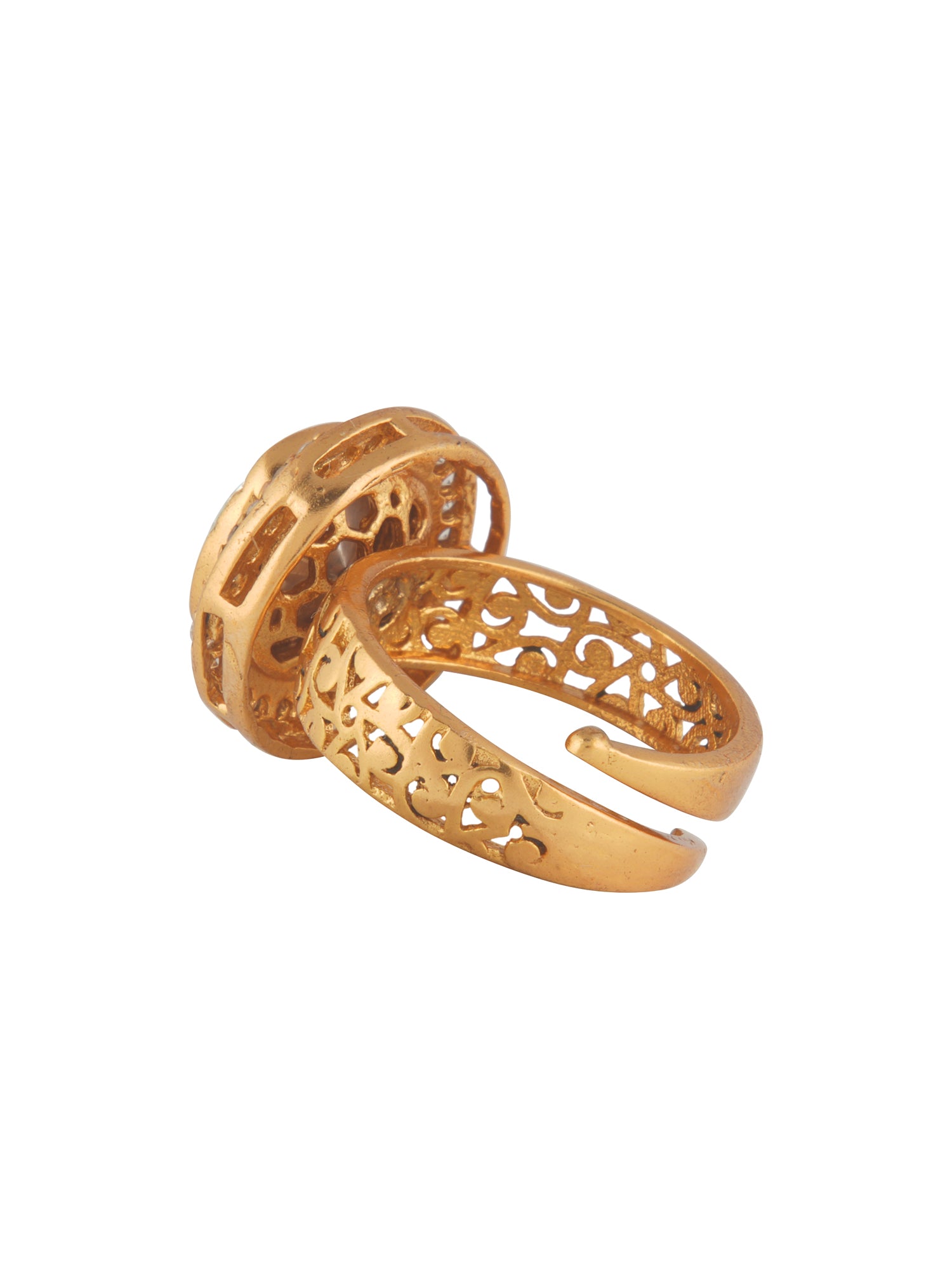 Meiraa Brilliance of Polki Ring