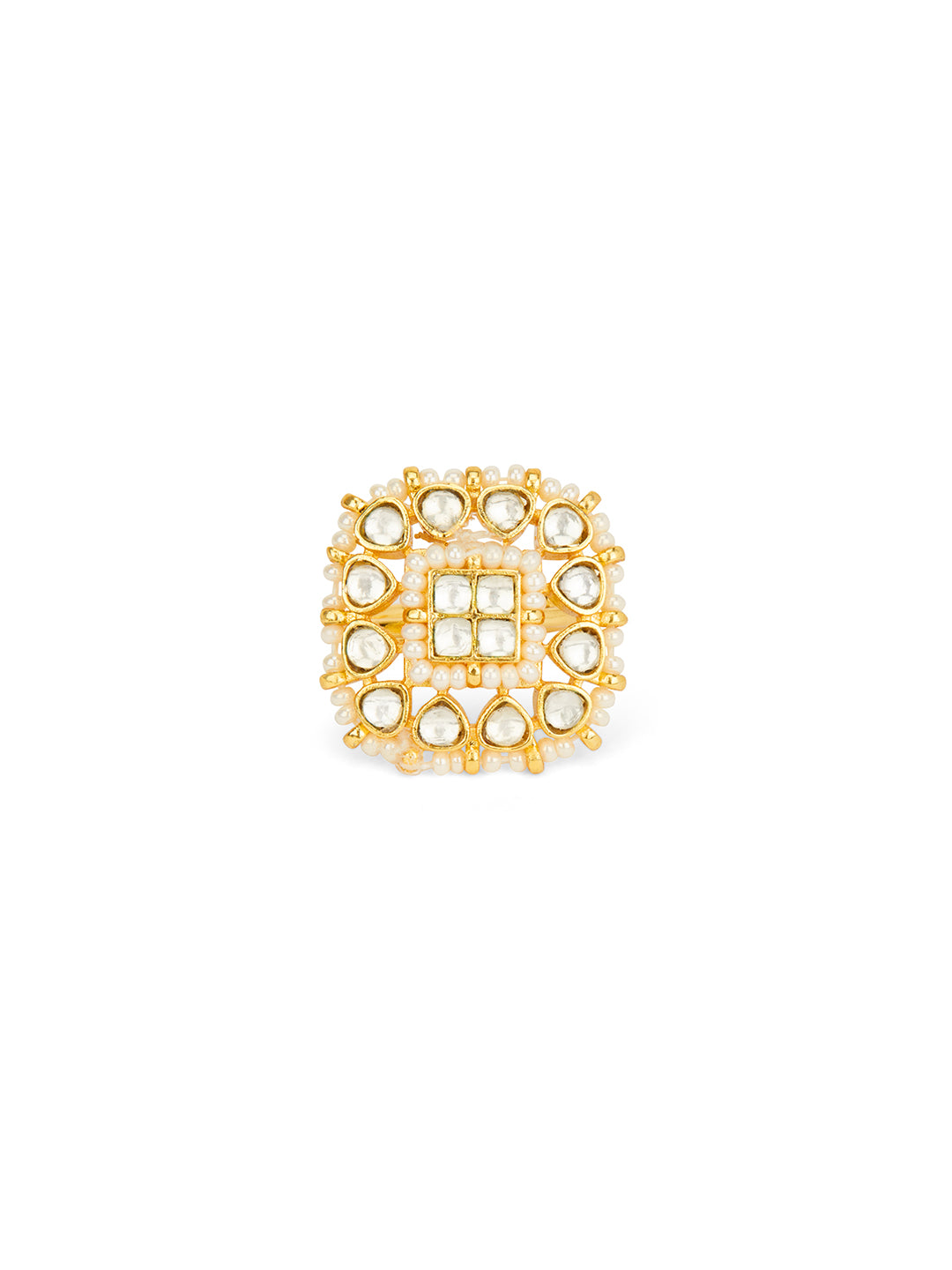 Shahi Kundan Ring