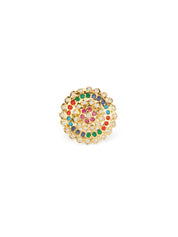 Spring of Colour Jadau Ring