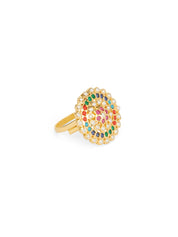 Spring of Colour Jadau Ring