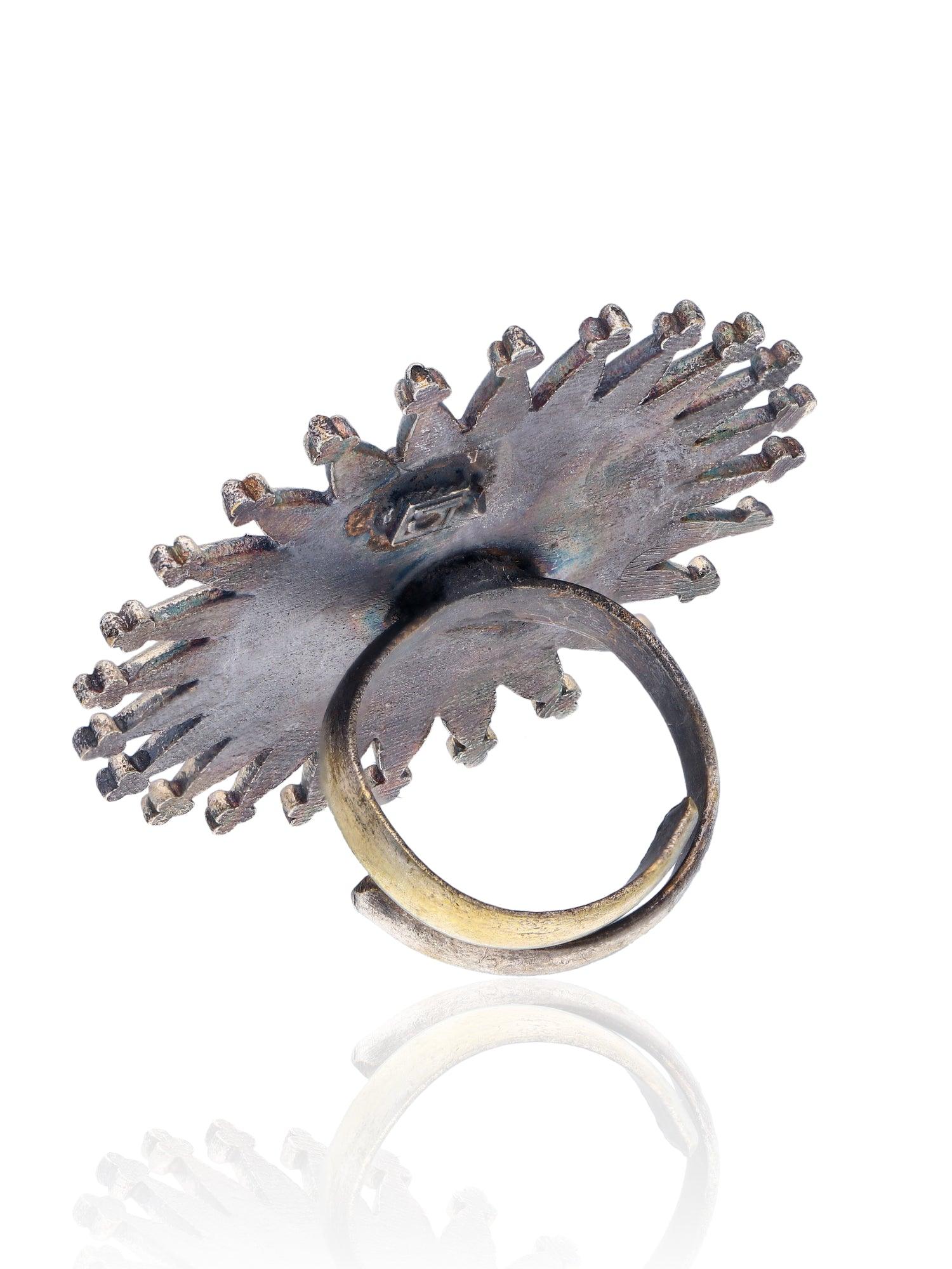 Aria Dual Tone Surya Ring 