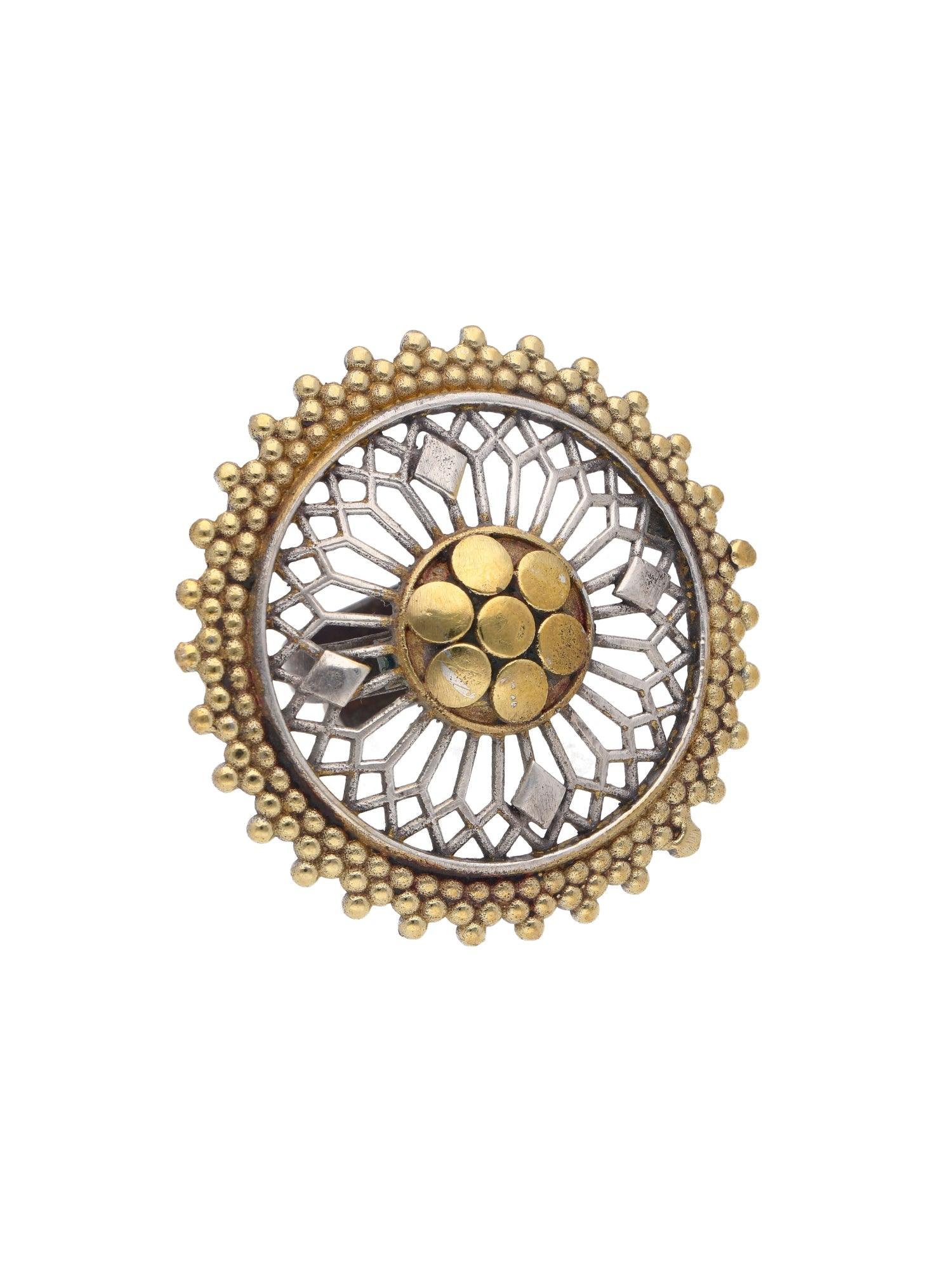 The Gypsy Glare Gold Ring 