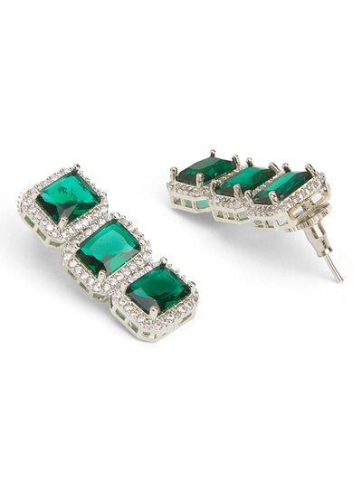 Auric Emerald Green CZ Necklace Set 