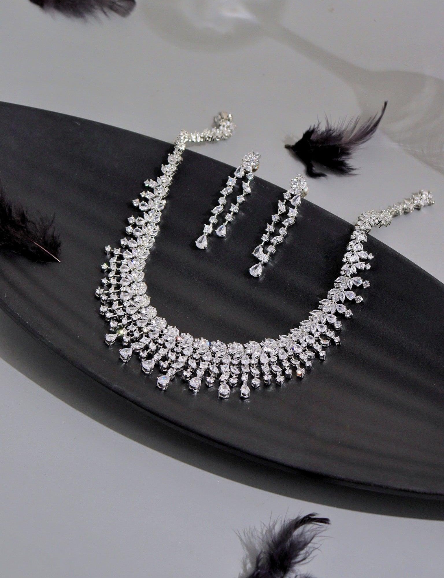 CZ Necklace Set