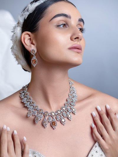 Cz necklace hotsell set