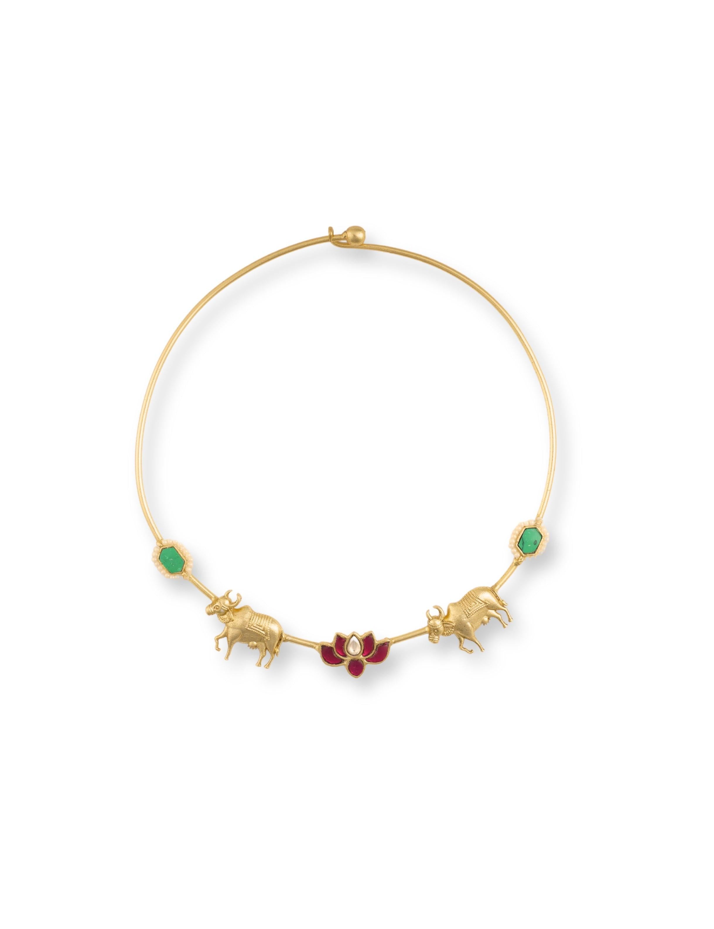 Traditional Antique Hasli Necklace