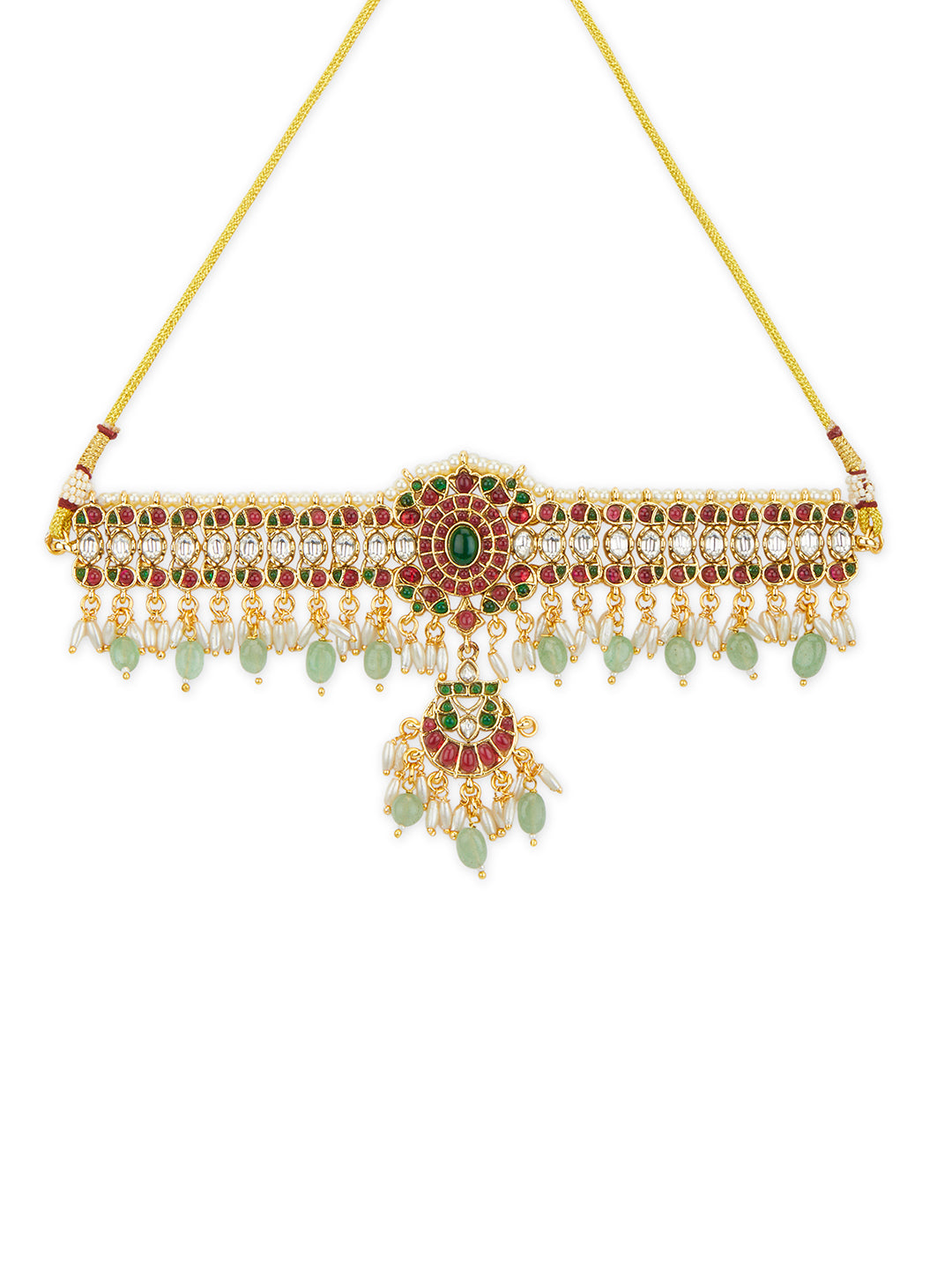 Multi-Jeweled Symphony Choker Set