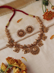 Traditional Kamdhenu Necklace Set
