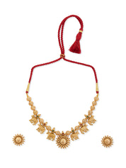Traditional Kamdhenu Necklace Set
