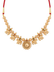 Traditional Kamdhenu Necklace Set