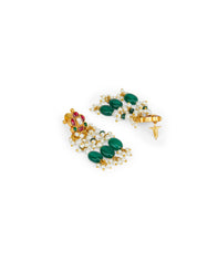 Kundan Petal Bloom Necklace Set