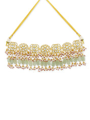 Jade Polki Necklace Set