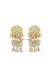 Jade Polki Necklace Set