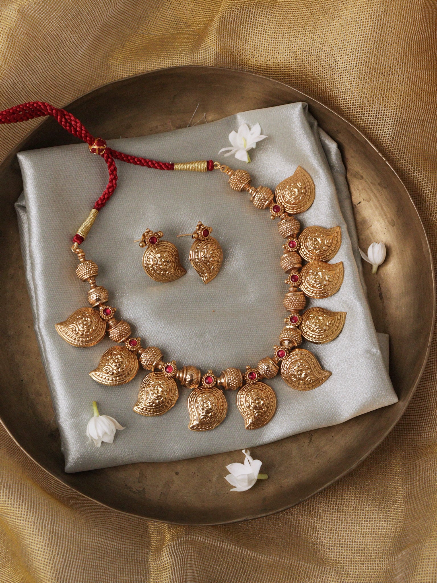 Rajasi Mango Necklace Set