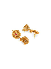 Golden Saaj Tushi Necklace Set